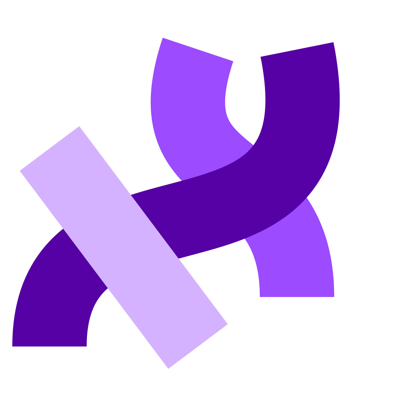 Purple awareness ribbon on transparent PNG - Similar PNG