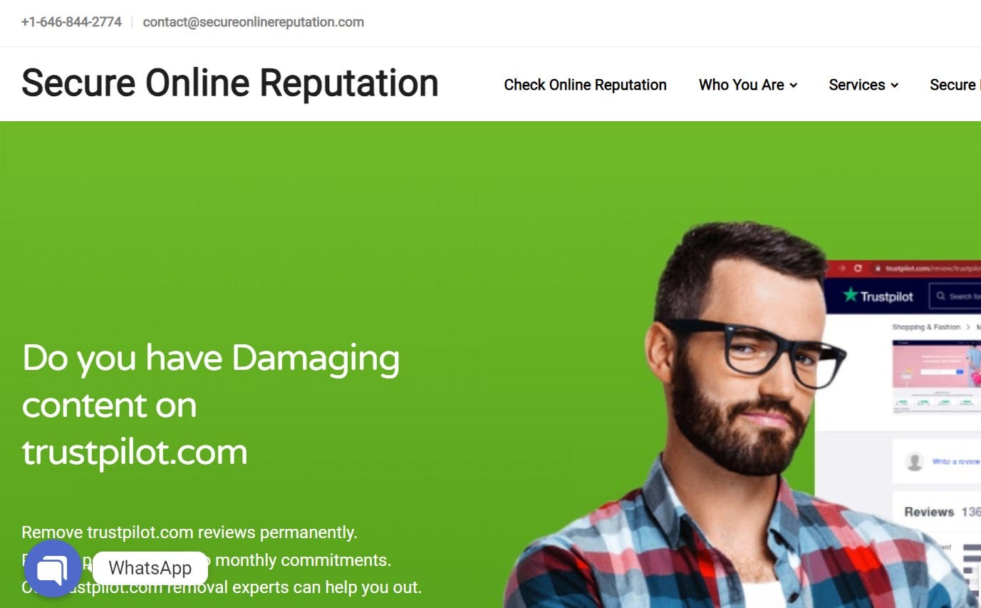 Secure Online Reputation Medium