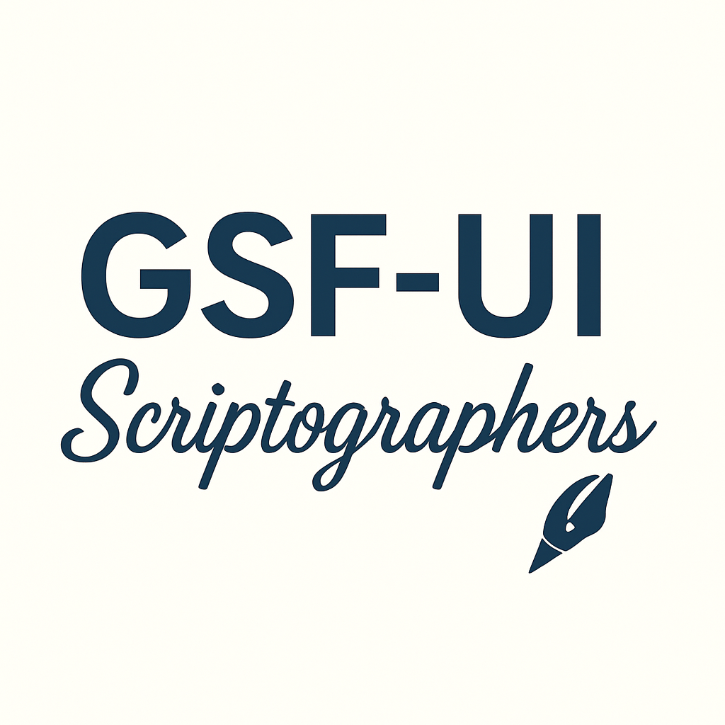 Scriptographers GSF-UI Editorial Unit – Medium