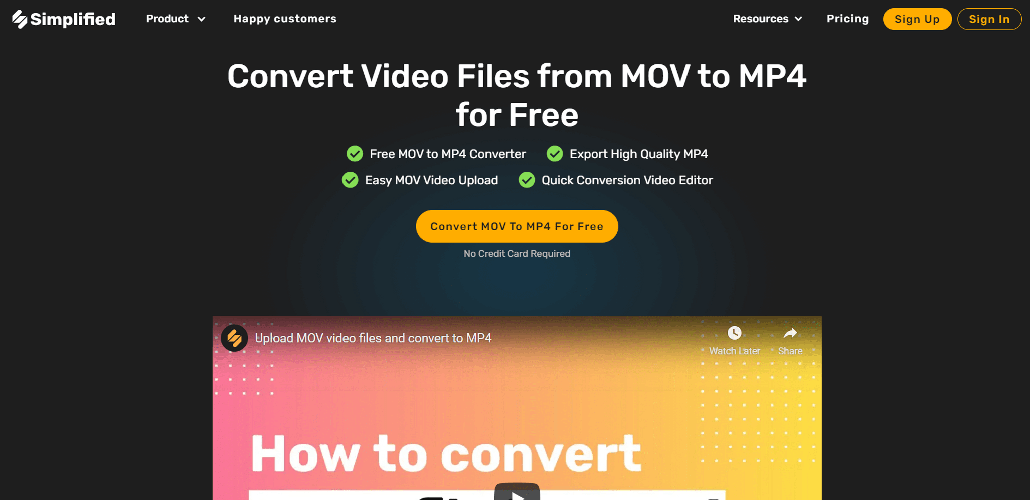 convert mov to mp4 Medium
