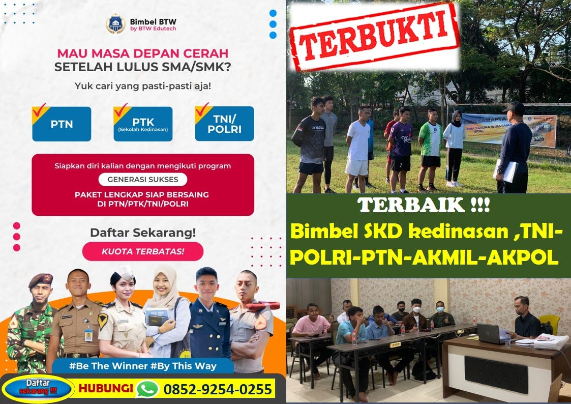 Bimbel Kedinasan Terdekat
