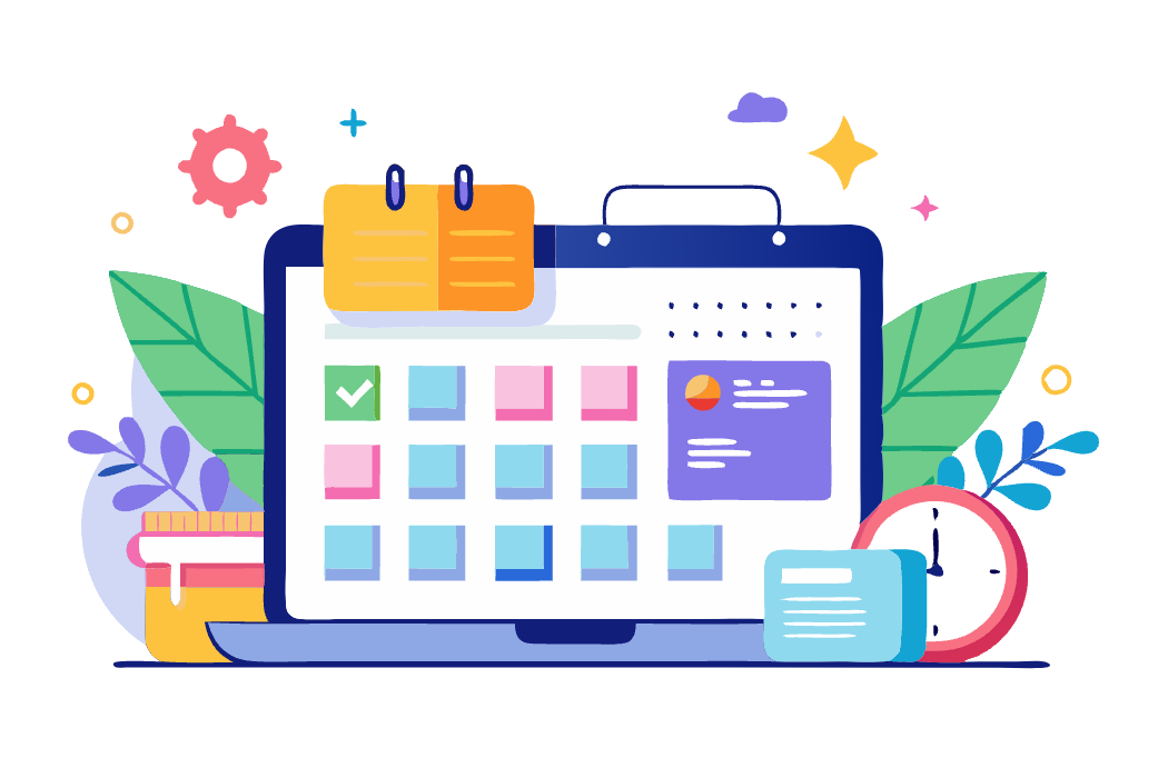 Make a calendar medium