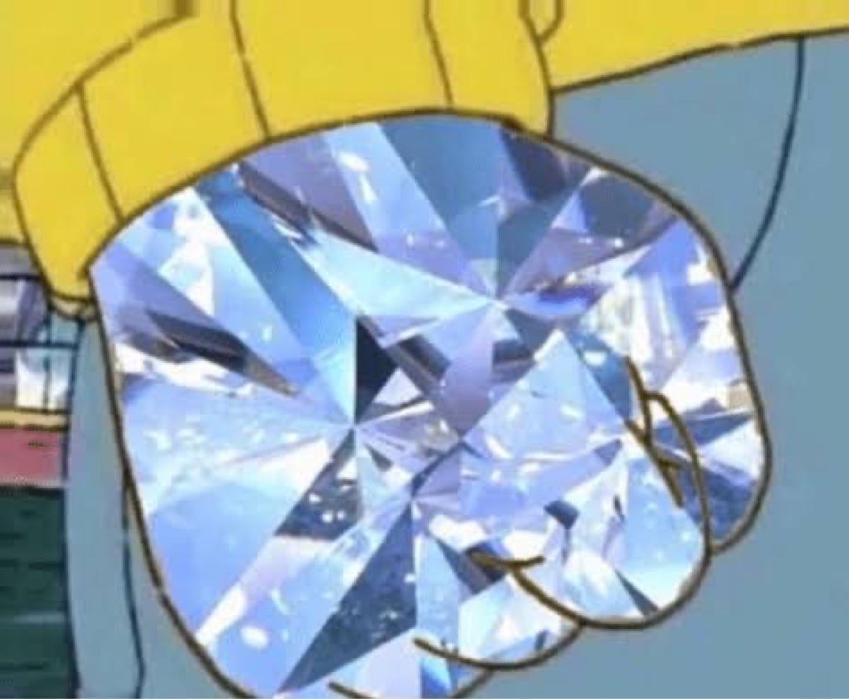 Diamond hands – Medium