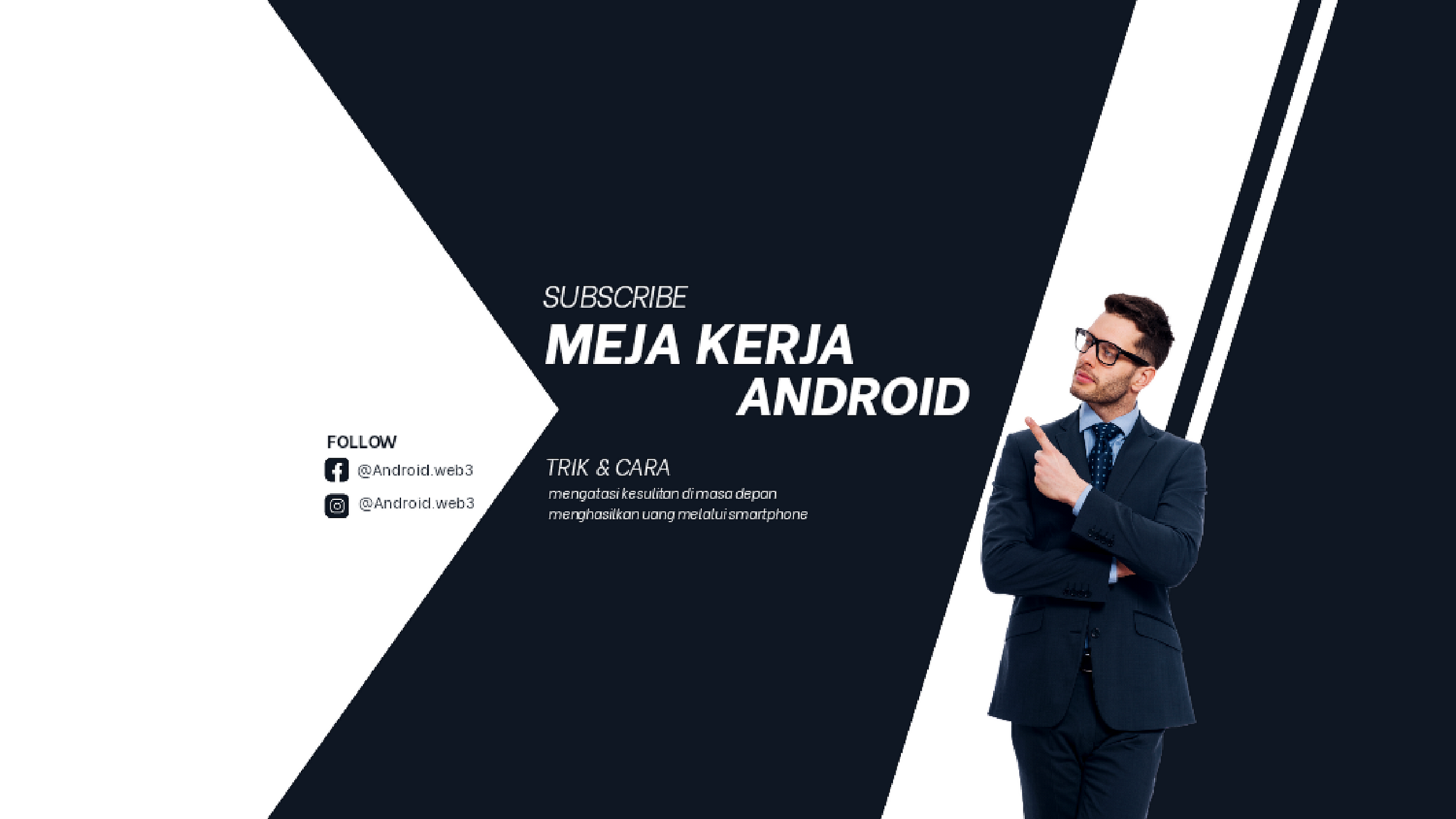 Meja kerja android medium
