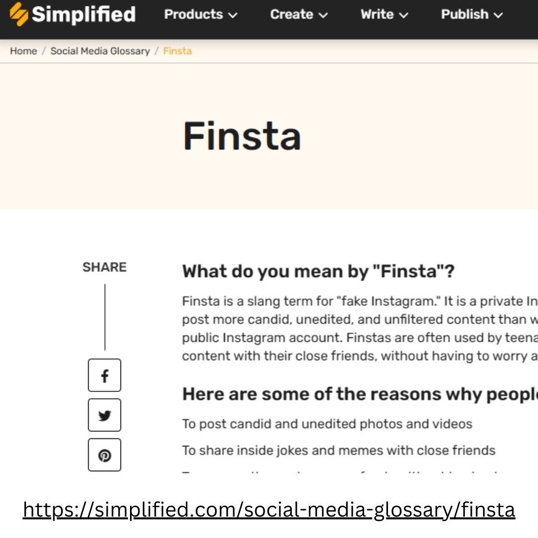 Finsta in social media – Medium