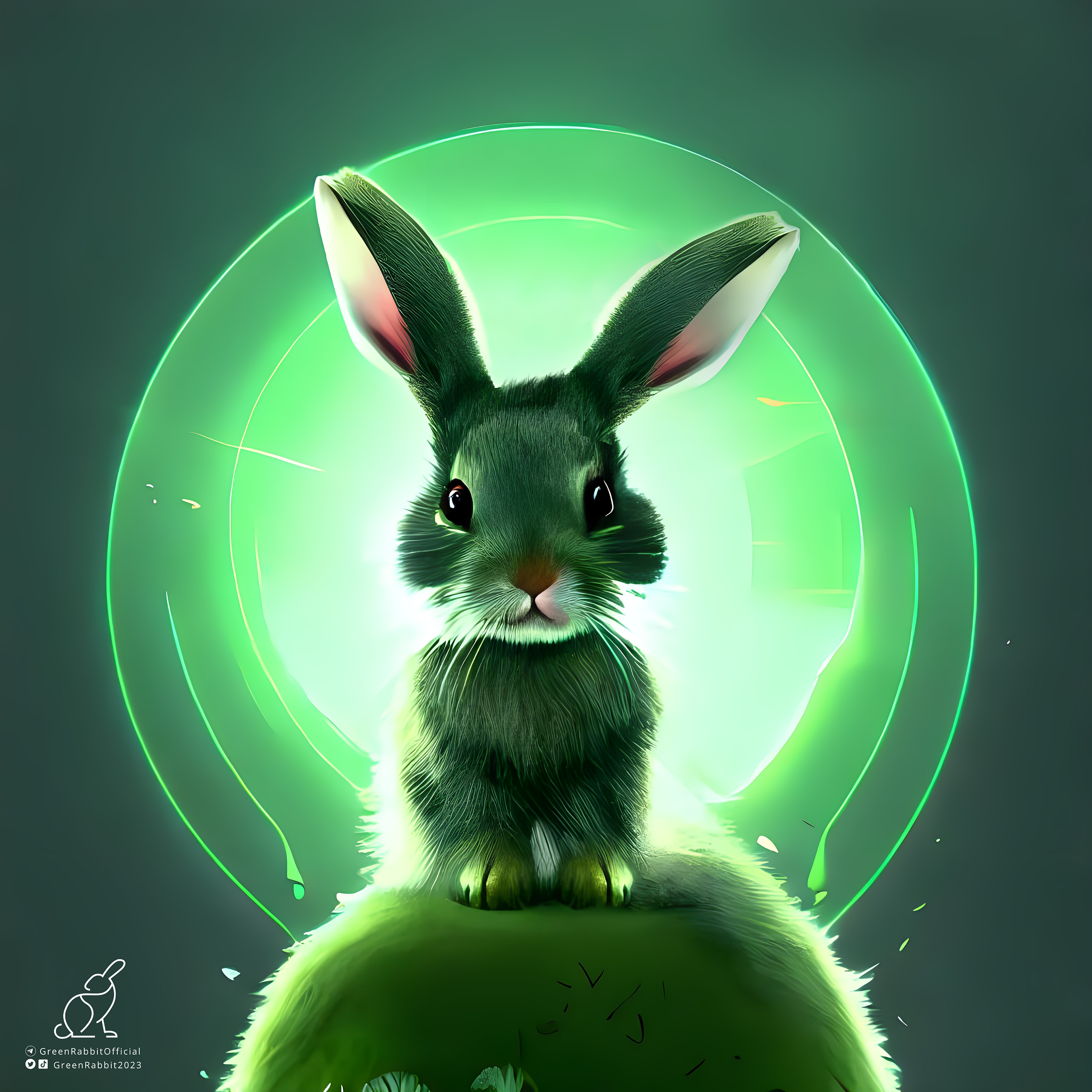 Green Rabbit – Medium
