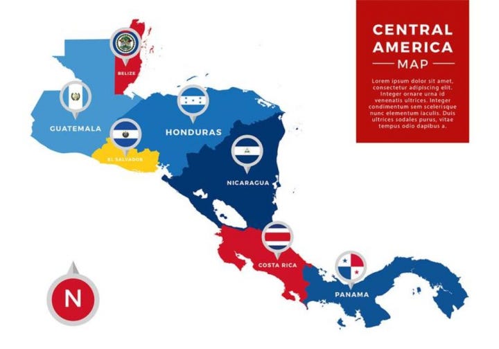 Central American Countries — History