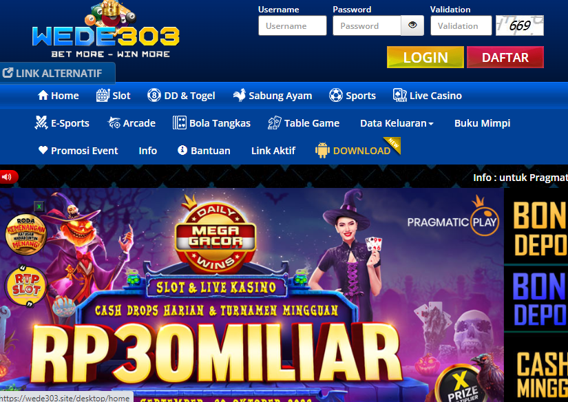 wede303 login agen wede 303 link alternatif slot Medium