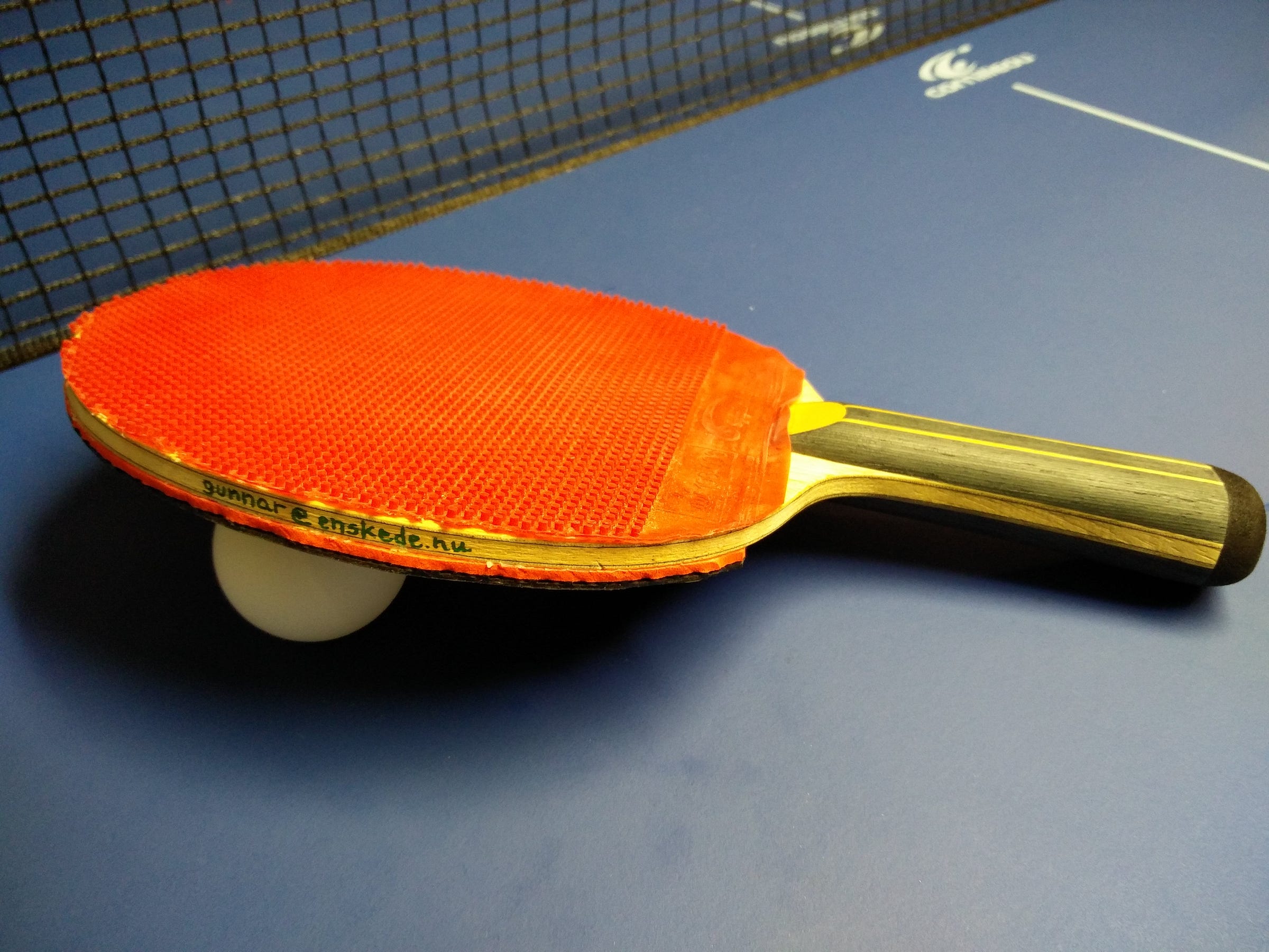 How to play Table Tennis with low friction Long pips