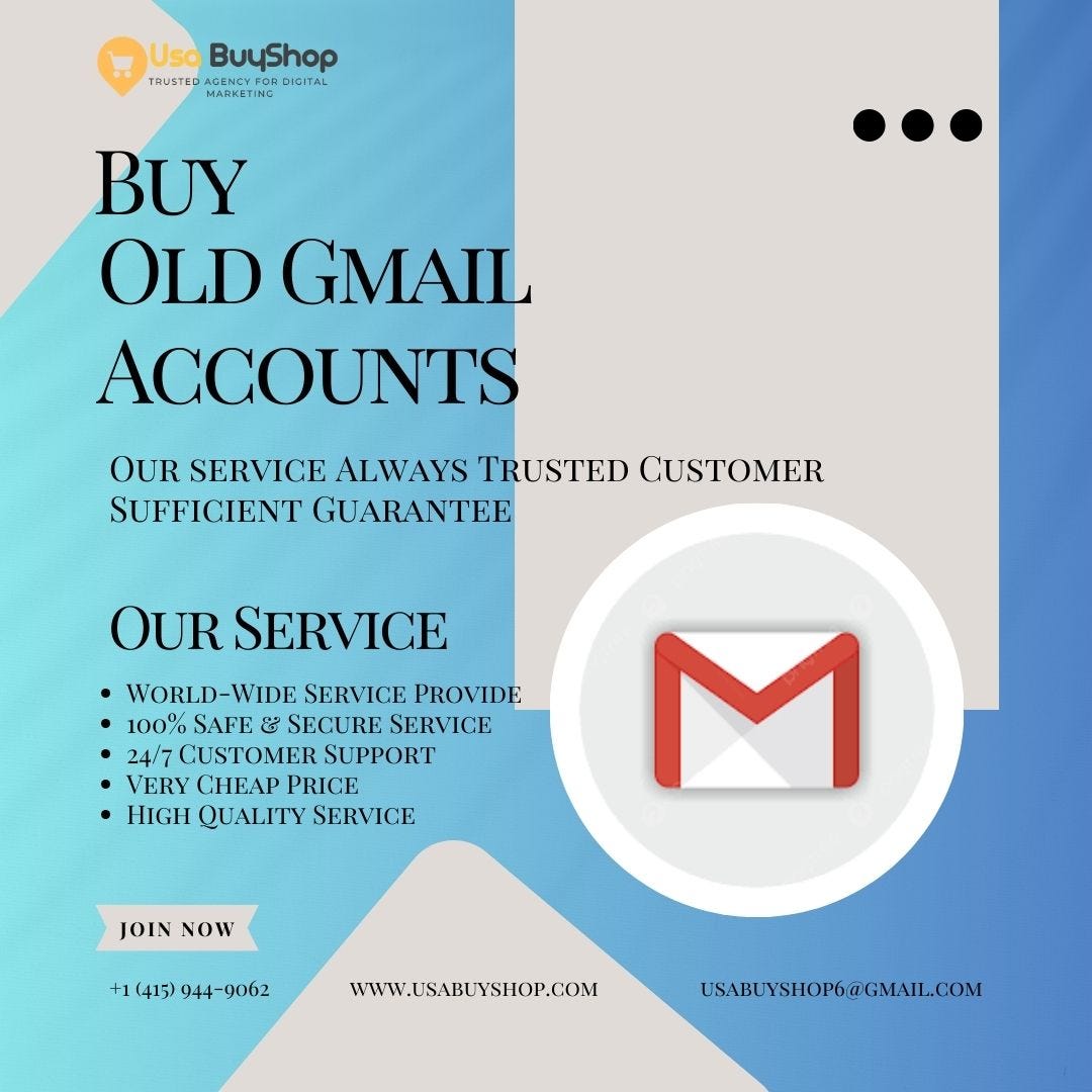 Buy old gmail accounts medium