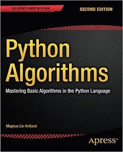 best book to learn algorithms in Python