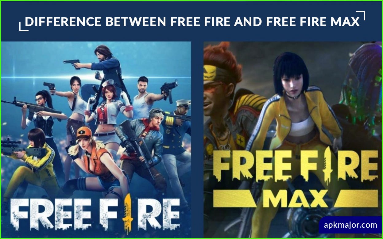 Free Fire VS Free Fire MAX - Full Comparison