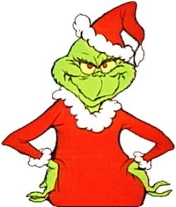 In Praise of the Grinch. Mixing the Gothic with Xmas or by