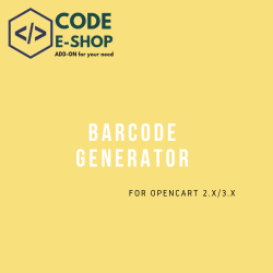 Barcode Generator Opencart | Code E-Shop Code | Medium