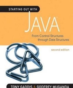 Test Bank for Starting Out with Java From Control Structures through ...