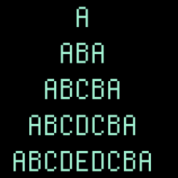 C++ PROGRAM TO PRINT ALPHABET TRIANGLE!!! | by Gomathi Keerthana.R.S ...