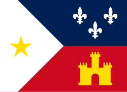 Acadiana flag, Cajun flag