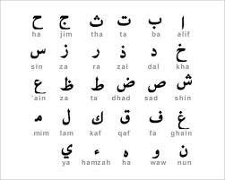 Arabic Alphabets