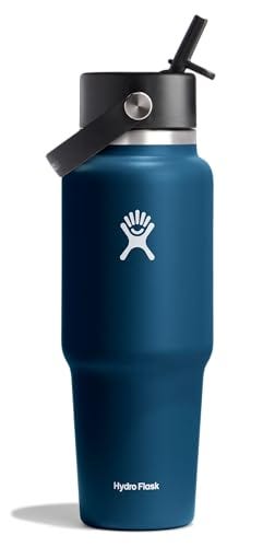 Stay Hydrated on the Go: The Ultimate Review of the HYDRO FLASK Wide Mouth Water Bottle with Straw…