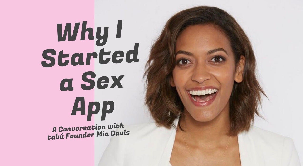 Mom Sextech - Why I Started a Sex App. A Conversation with tabÃº Founder Miaâ€¦ | by Julia  LaSalvia | tartmag | Medium