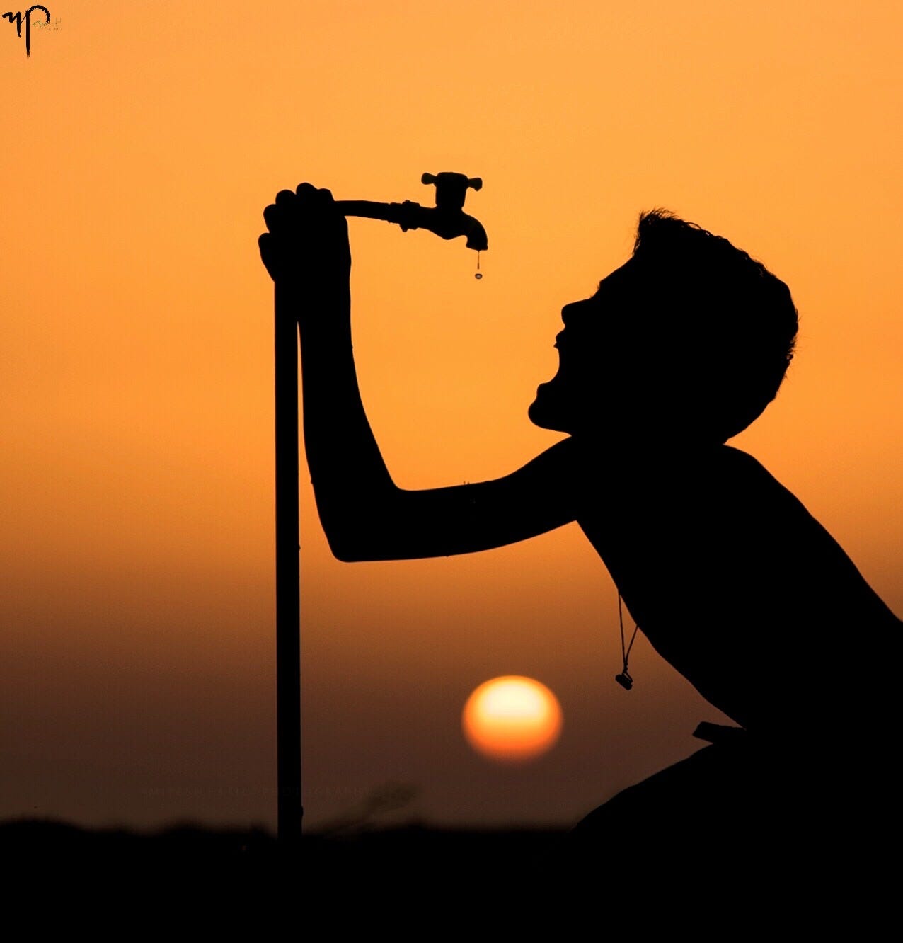 mitesh patil captures stunning sunset silhouette images