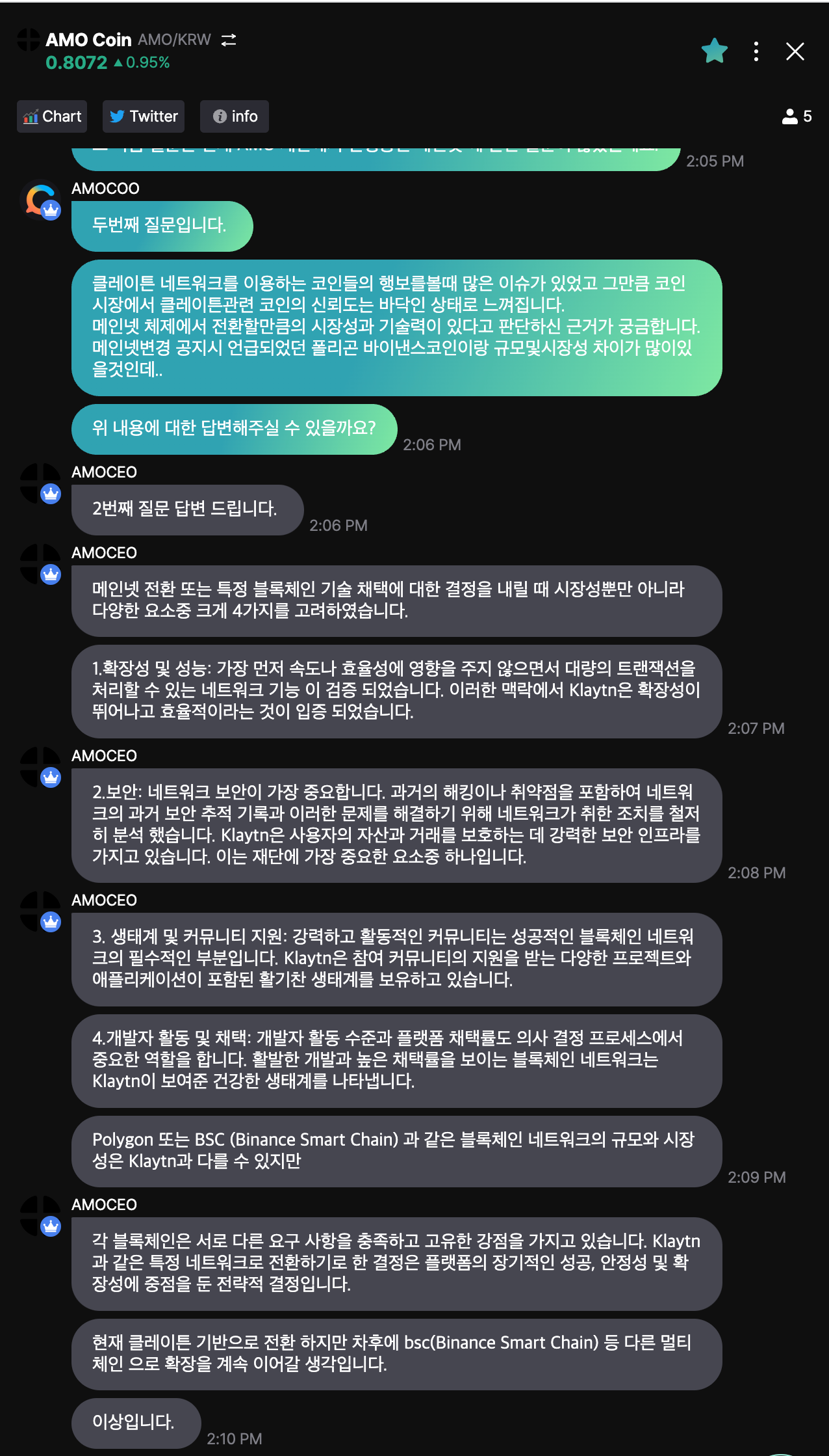 2023년 2차 AMO AMA. 안녕하세요! | by AMO Labs Official Blog | AMO Labs Official |  Medium