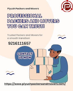 Best Packers and Movers in Zirakpur — Piyush Packers and Movers