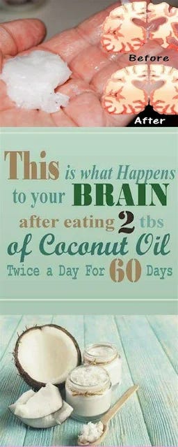 Eat 2 tbs of Coconut Oil Twice a Day for 60 Days and This Will Happens ...