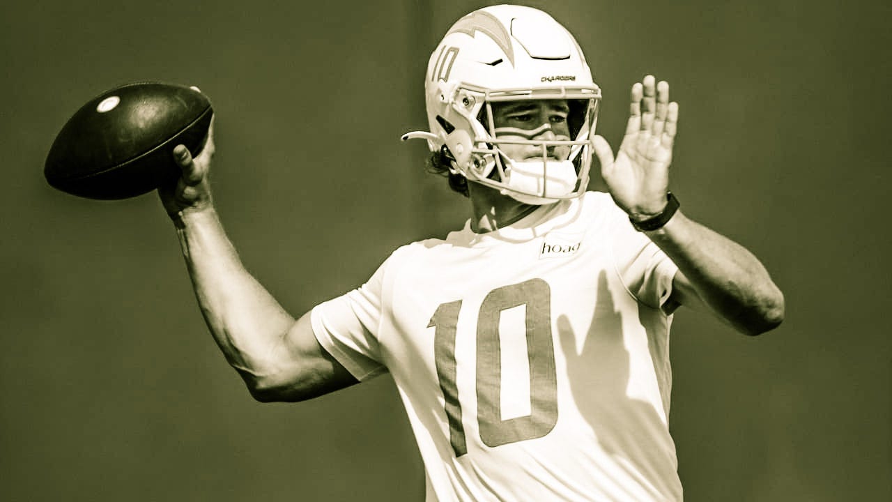 Justin Herbert official LA Chargers jerseys, T-shirts now available to buy:  Former Ducks star will wear No. 10 for Los Angeles 