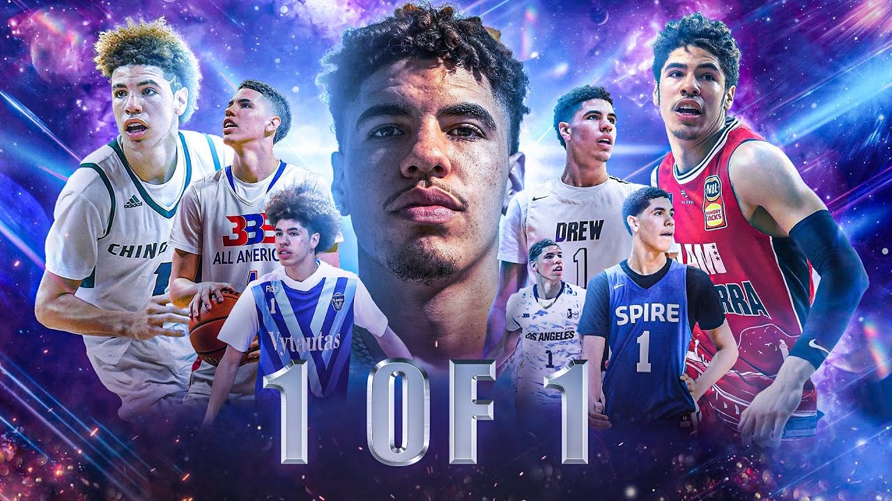 LaMelo Ball cracks top 50 of ESPN's top 100 NBA players