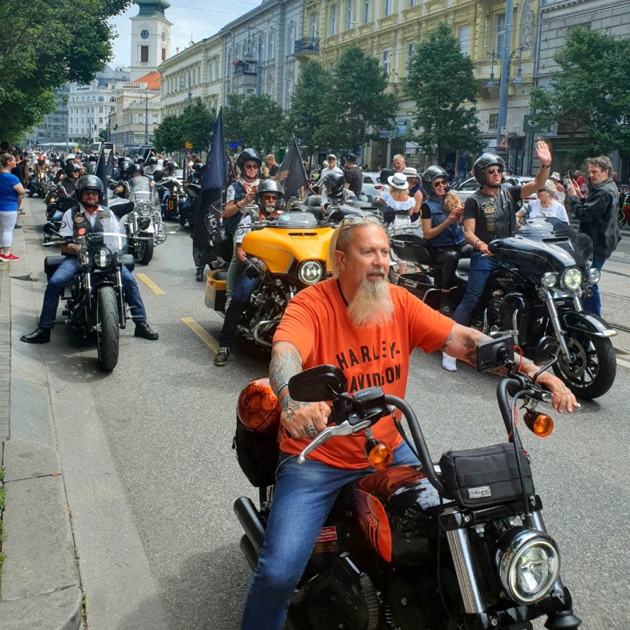 Hungary. Budapest. 120 years of Harley Davidson | by Ievgenii Spitsyn |  ILLUMINATION | Jul, 2023 | Medium