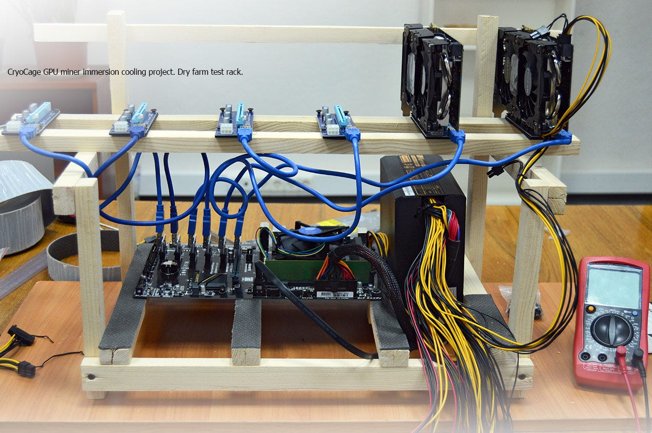 CryoCage — Immersion Cooling for Cryptocurrency GPU-based Mining Farms | by  Peter M | Medium