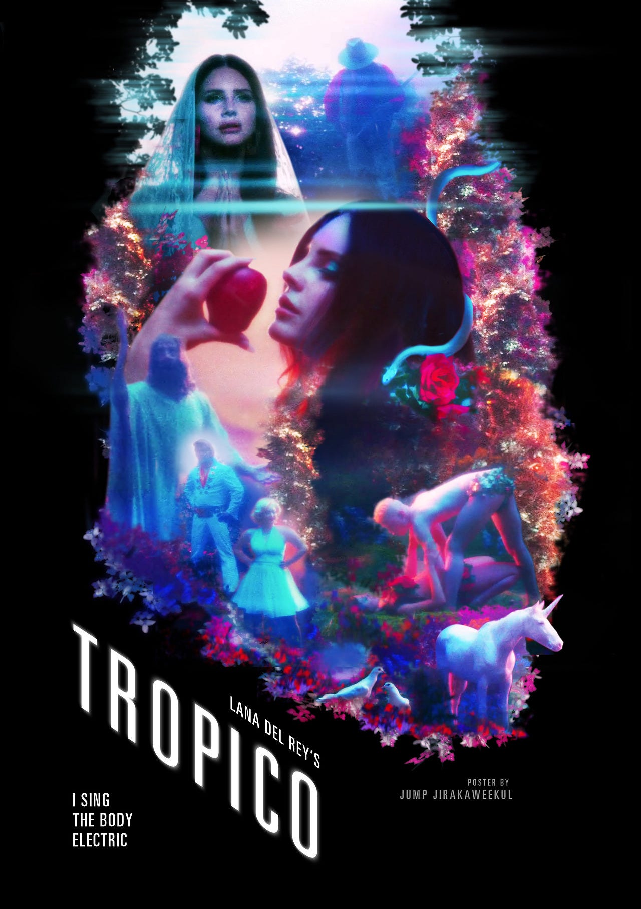 Lana Del Rey 'Tropico' Poster – The Indie Planet