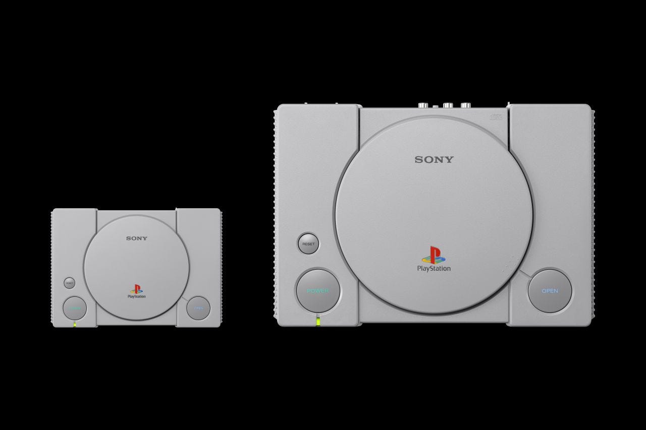 Sony announces PlayStation Classic mini console, PlayStation