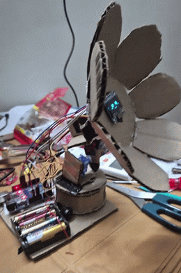 Robotic Flower Therapist