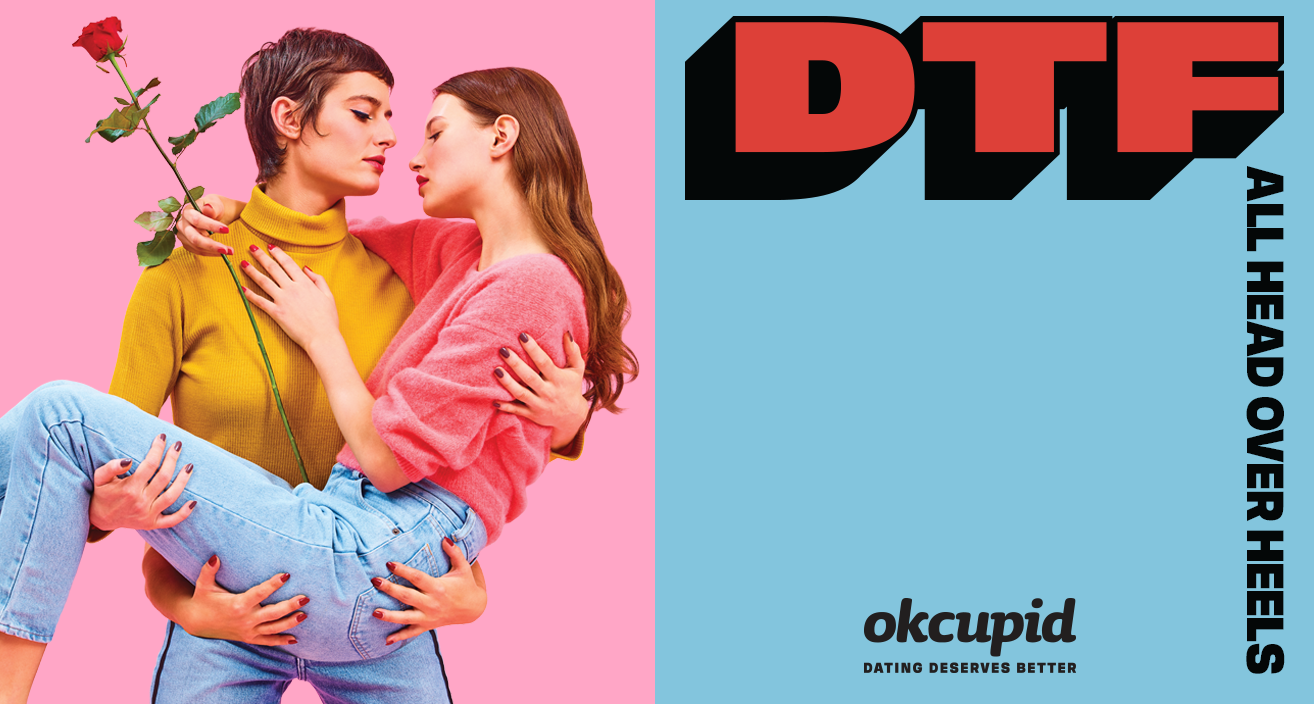 More images from our DTF campaign revealed, by OkCupid