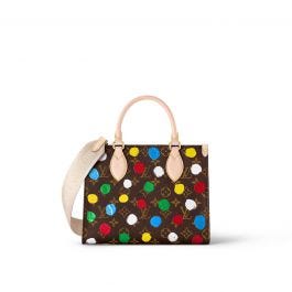 Louis+Vuitton+x+Yayoi+Kusama+OnTheGo+PM%E2%80%8B+Tote+Bag+for+