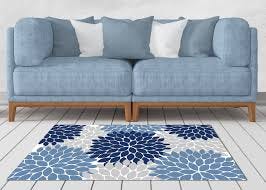 blue and grey area rugs for living room