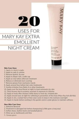 Mary Kay Extra Emollient Night Cream Ingredients: Ultimate Guide