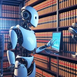 Legalbots conducting extensive legal research.