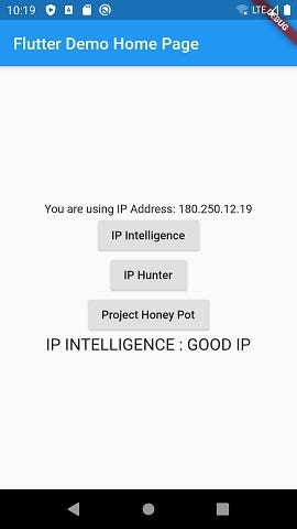 The 180 IP address was not blocked by IP Intelligence.