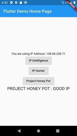 The 138 IP address was not blocked by Project Honey Pot.