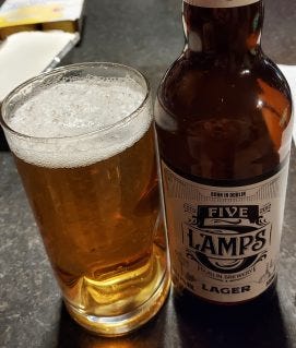 Five Lamps Lager. Five Lamps Lager | by Beer drinker | Medium