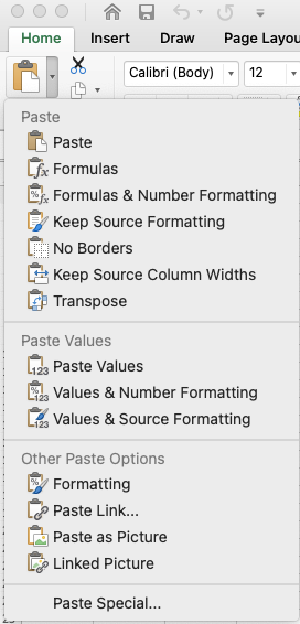 Fungsi Paste Special pada Excel. Copy & paste pada Excel sangatlah ...