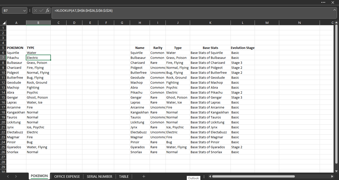 GitHub - gabrielofavero/PokeTypeChart: A clean Excel Spreadsheet that  simplifies any Pokemon type search