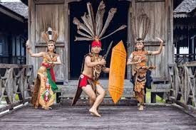 He fell in love with a Dayak and married her