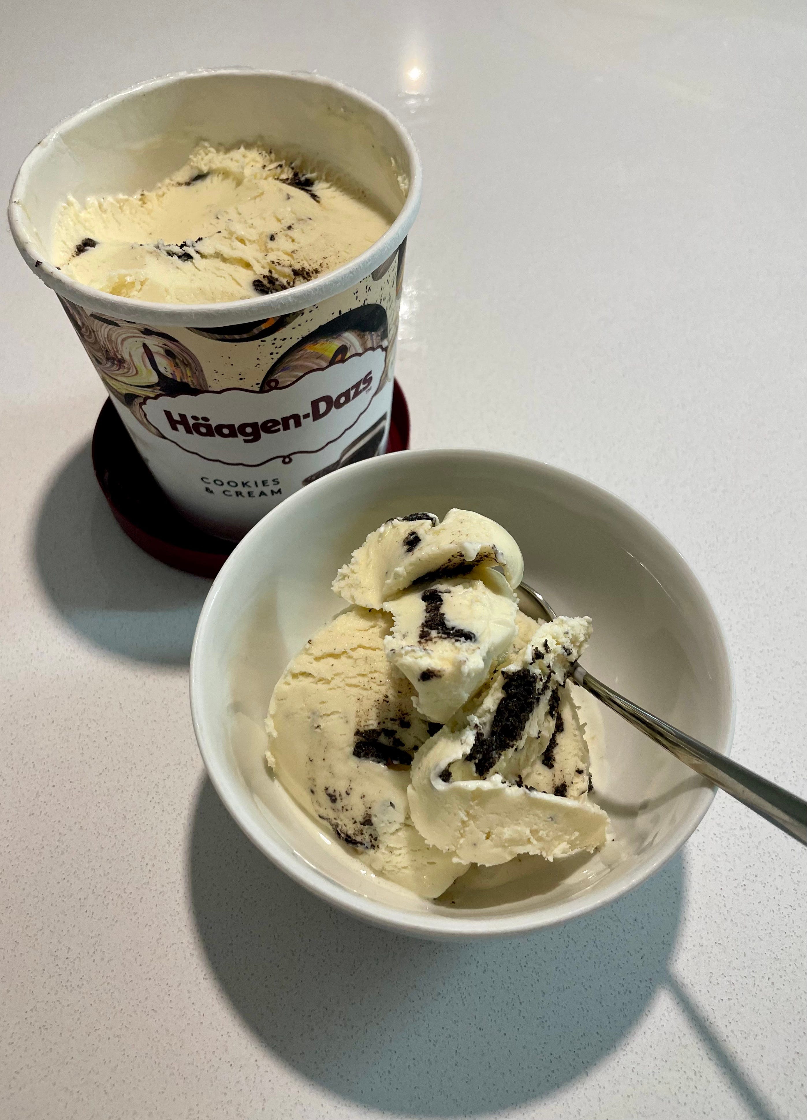 How I eat Haagen Daaz ice cream today. How I’ve managed to control my sugar cravings since I completed my 30-day no-sugar challenge