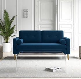 Two Seater Sofa Design, 2 Seater Sofa Design, Simple Two Seater Wooden ...
