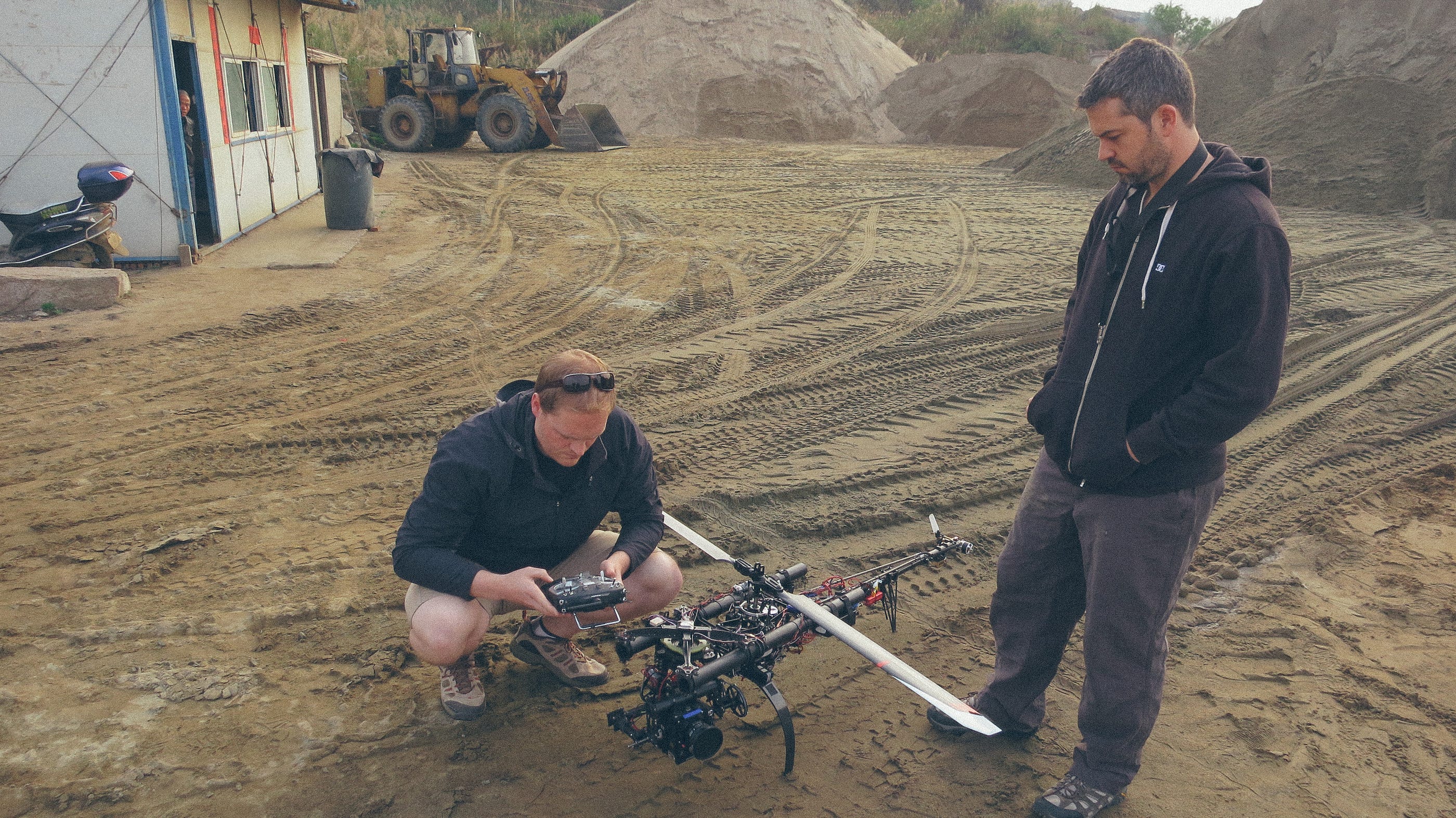 Flying with the Epic. Drone and Camera technologies have come