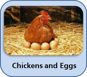 Chickens and eggs